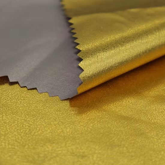 100% Nylon Taslon Combined with Knitted Fabric for Garment