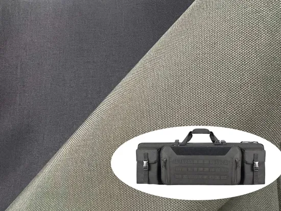 100% ナイロン タスロン生地、PU コーティングされた防水衣服生地